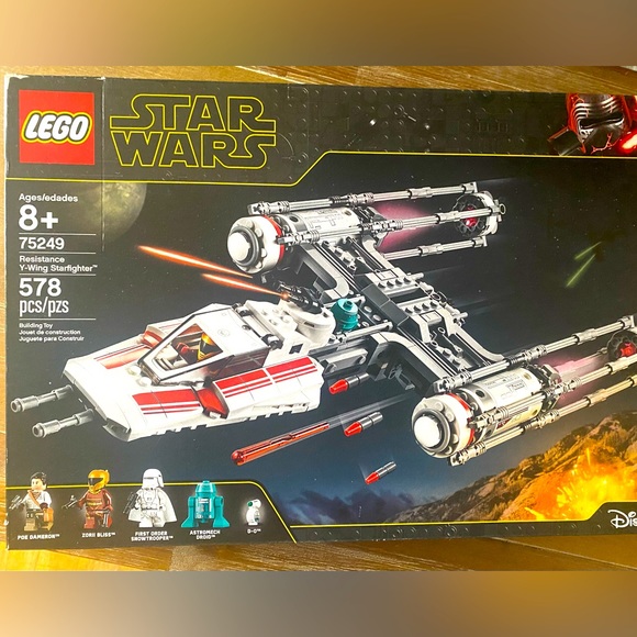 Lego Other - NEW LEGO Resistance Y-Wing Starfighter 75249 578 pieces 8+